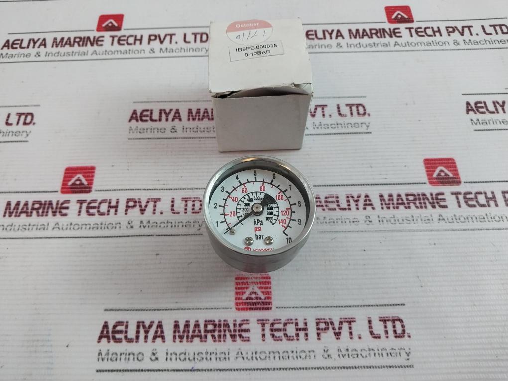 Norgren Ib9Pe-000035 Analogue Pressure Gauge
