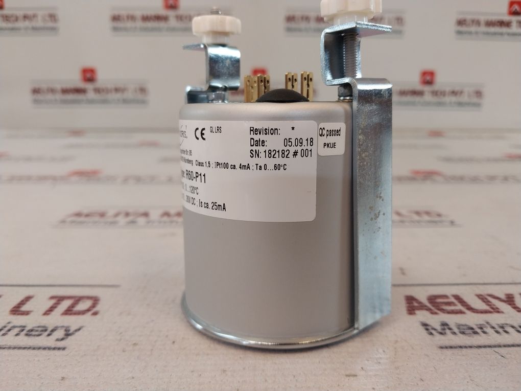 Noris Tachometerwerk R60-p11 Electronic Temperature Gauge 0-120°C Pt100