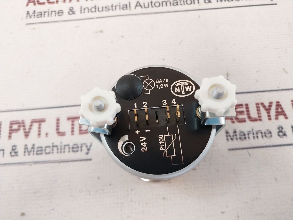 Noris Tachometerwerk R60-p11 Electronic Temperature Gauge 0-120°C Pt100