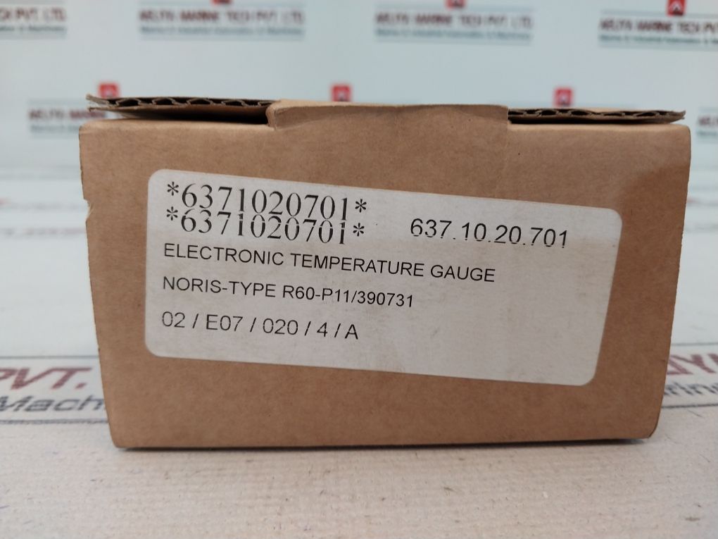 Noris Tachometerwerk R60-p11 Electronic Temperature Gauge 0-120°C Pt100