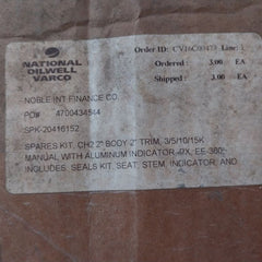 Nov Cv16J00473-0004 Spares Adjustable Choke Ch2 2 In Ma 20416152