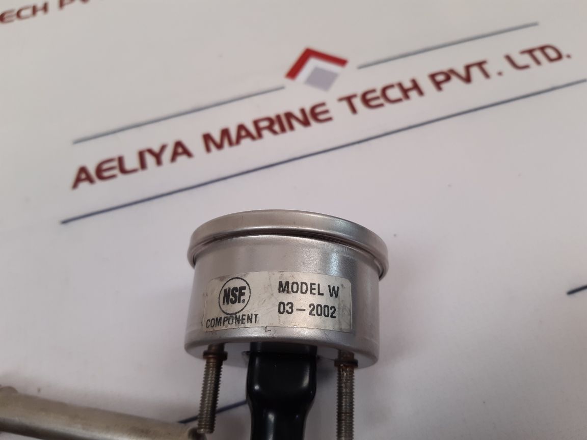 Nsf Component W 03-2002 Pressure Gauge