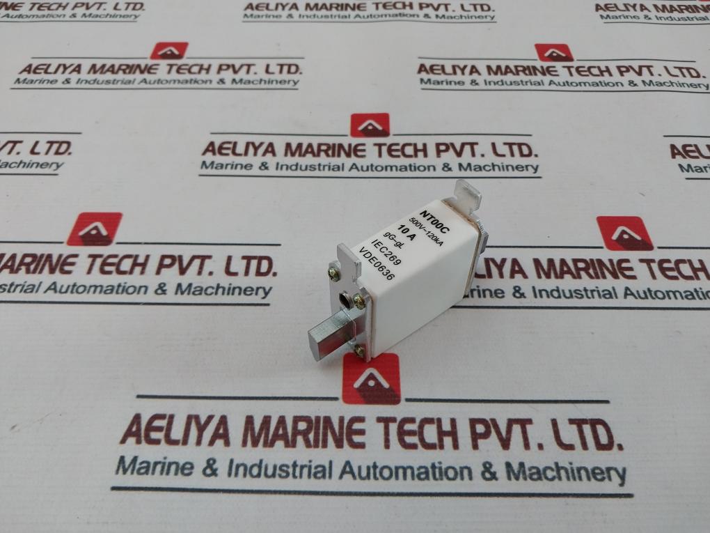 Nt00C Hrc Fuse Link 10A 500V~ 120Ka