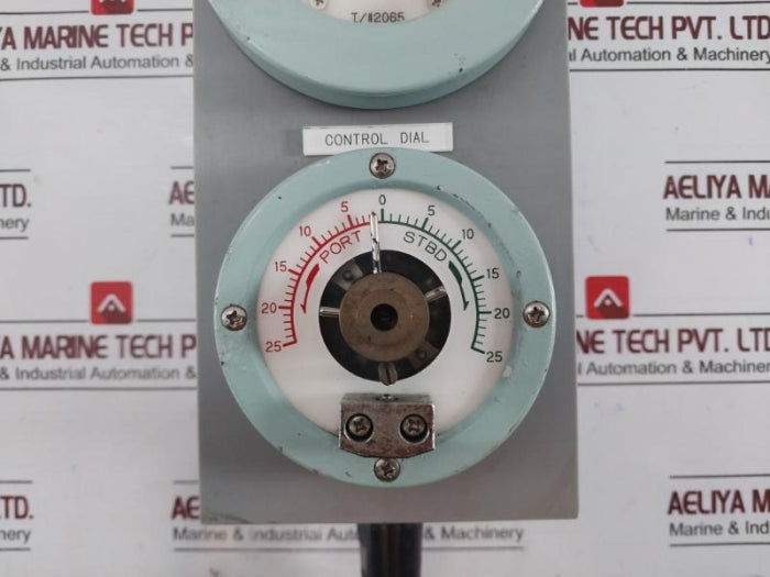 Nunotani Keiki 14787 Blade Angle Indicator, I/#2065, Port 25-0-25 Stbd