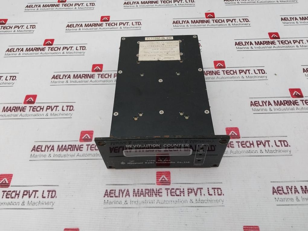 Nunotani Keiki Re-s8A Electric Propeller Shaft Revolution Indicator Counter
