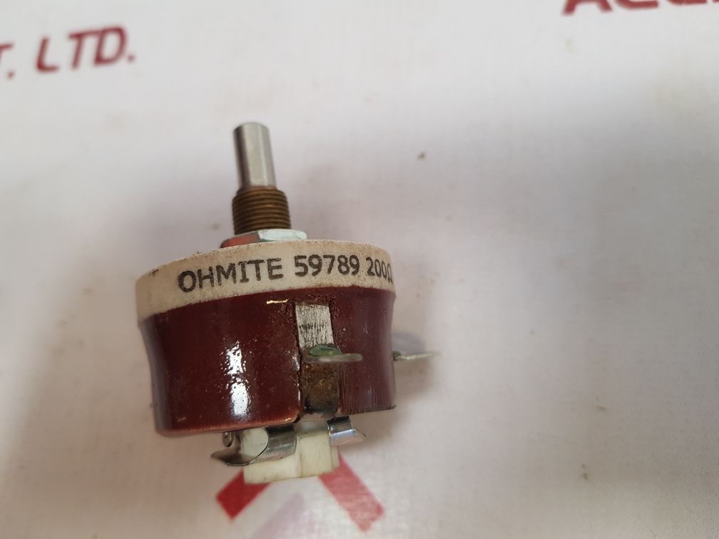 Ohmite 59789 Rheostat 200Ohm New