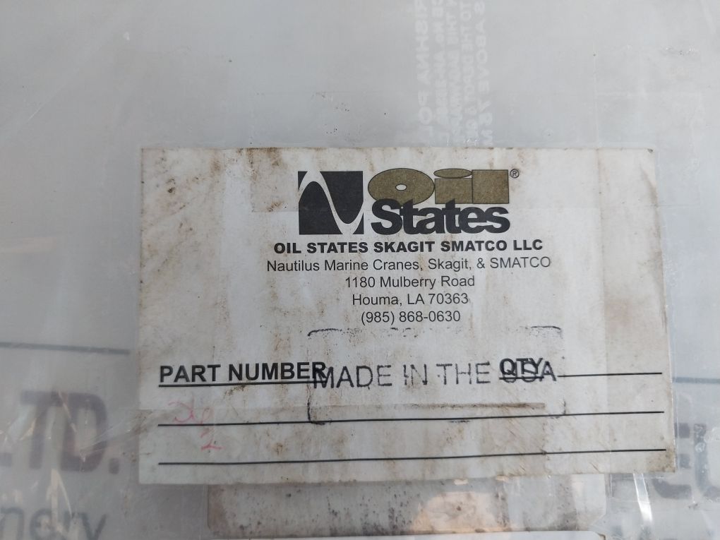 Oil states 5604257 wildcat gear