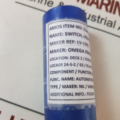 Omega LV-1203 Liquid Level Switch 5A 125V