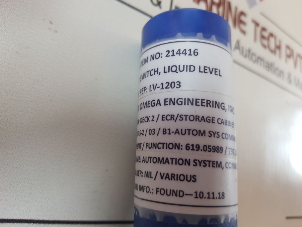 Omega LV-1203 Liquid Level Switch 5A 125V