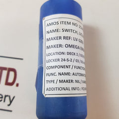 Omega Lv-1203 Liquid Level Switch 9539
