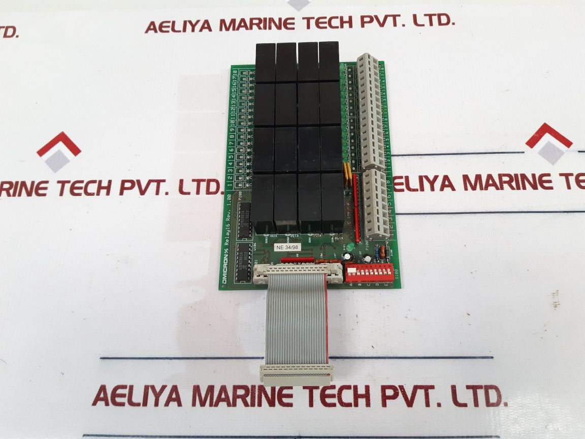 Omicron relay16 rev. 1.00 pc board