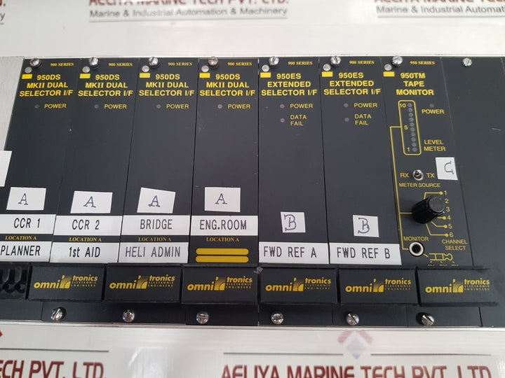 Omnitronics 950DS,950ES,950TM,950CI Rack Rev 1.50