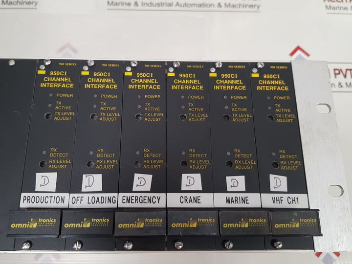Omnitronics 950DS,950ES,950TM,950CI Rack Rev 1.50