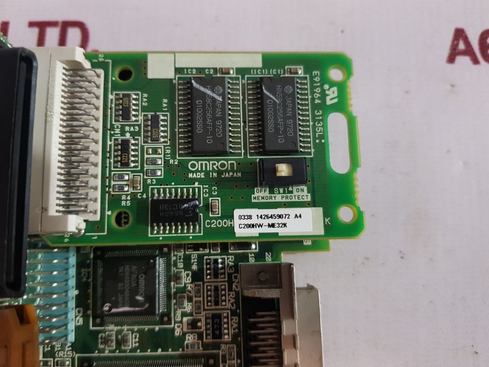 Omron 2347968-5E Pcb Mother Board C200He-cpu32