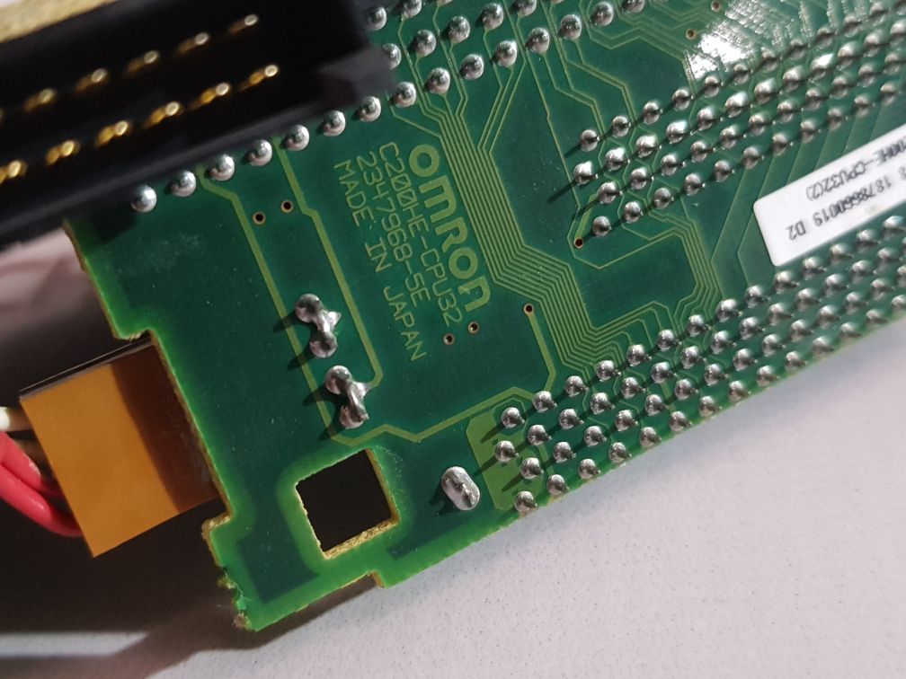 Omron 2347968-5E Pcb Mother Board C200He-cpu32