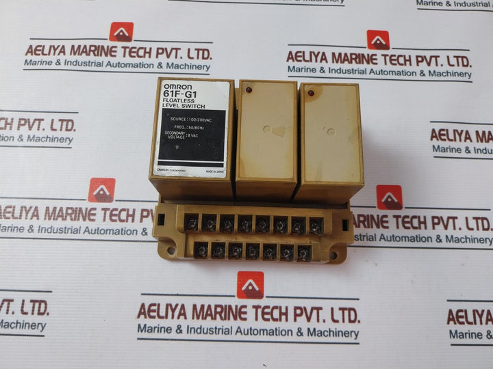 Omron 61F-g1 Floatless Level Switch 100/200Vac 50/60Hz
