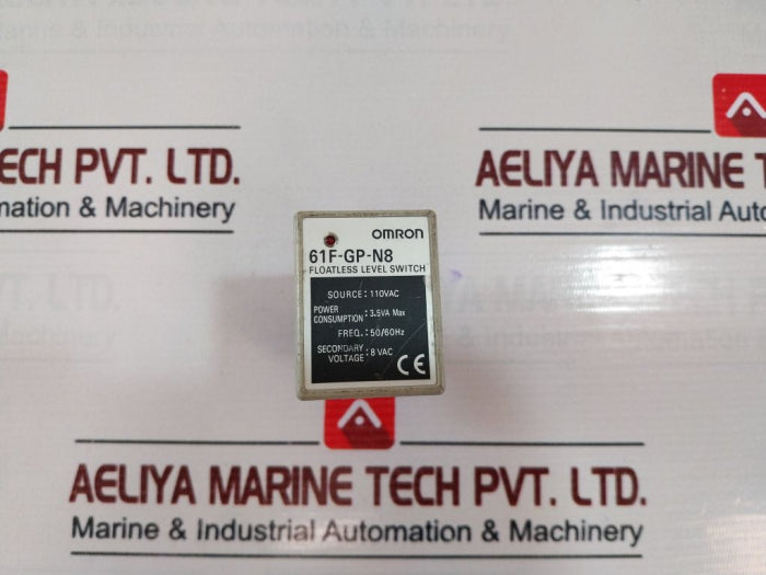 Omron 61F-gp-n8 Floatless Level Switch 110Vac 50/60 Hz