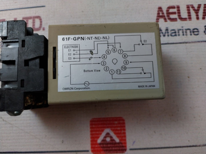 Omron 61F-gp-n Floatless Level Switch 50/60 Hz 240 Vac
