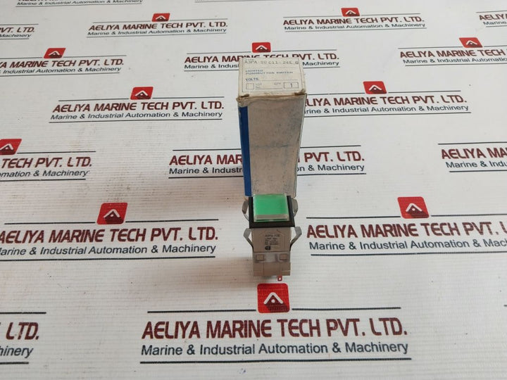 Omron A3Pa-703 Lighted Pushbutton Switch 5A 125Vac