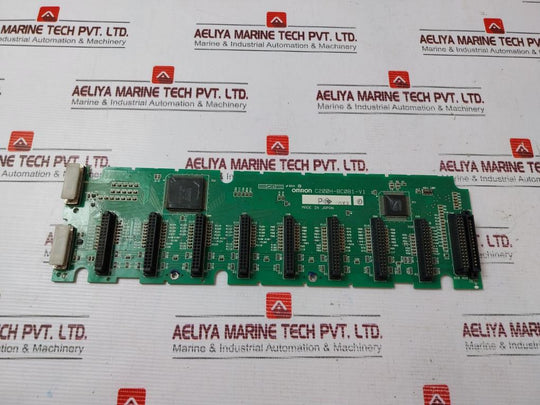 Omron C200H-bc081-v1 Cpu Base Board