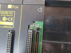 Omron C200H-bc081-v2 Cpu Base Unit Used