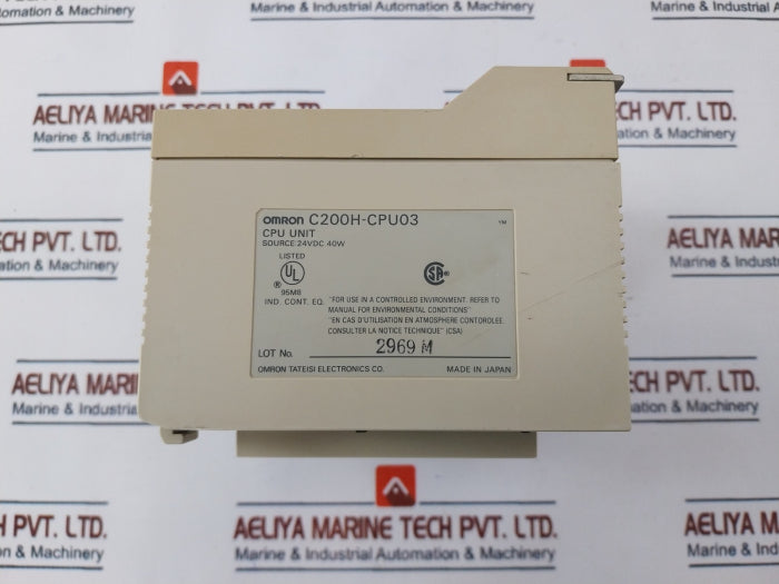 Omron C200H-CPU03 Programmable Controller CPU Unit 24VDC