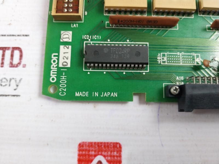 Omron C200H-id212 Dc Input/Output Unit Pwb 2332274-3B