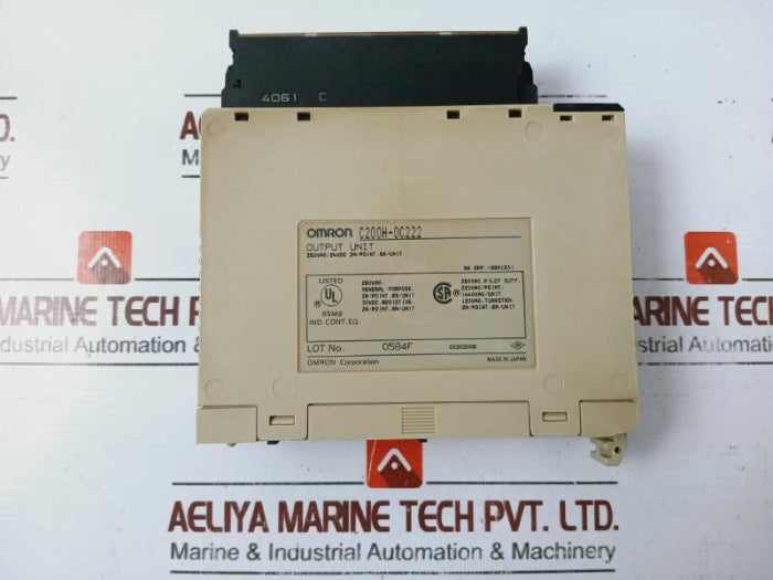 Omron C200h-oc222(Output Unit),c200h-ps211(Power Supply Unit) Module Rack 24vdc 40w