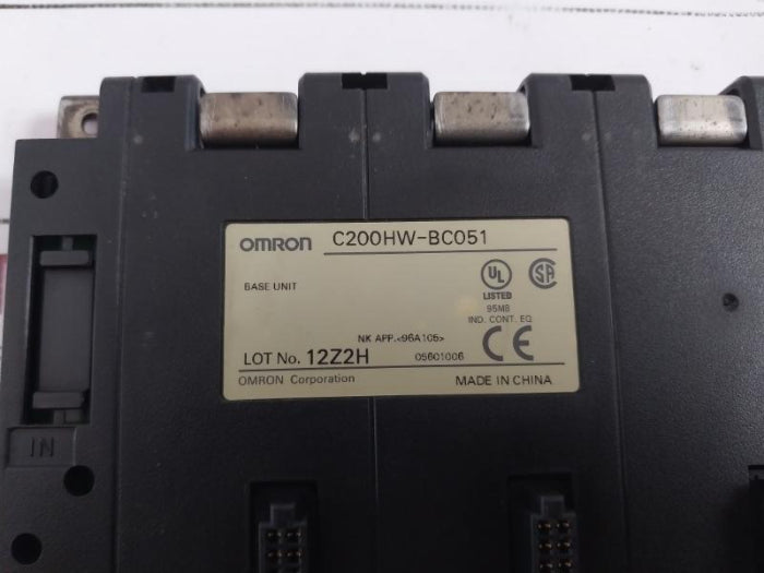 Omron C200Hw-bc051 Base Unit 05601006