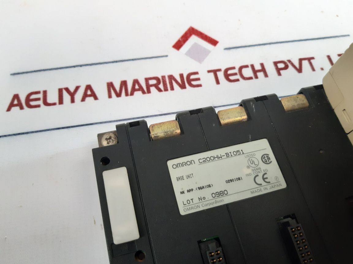 Omron Sp001,Od211,Pd024 Module With Base Unit C200Hw-bi051