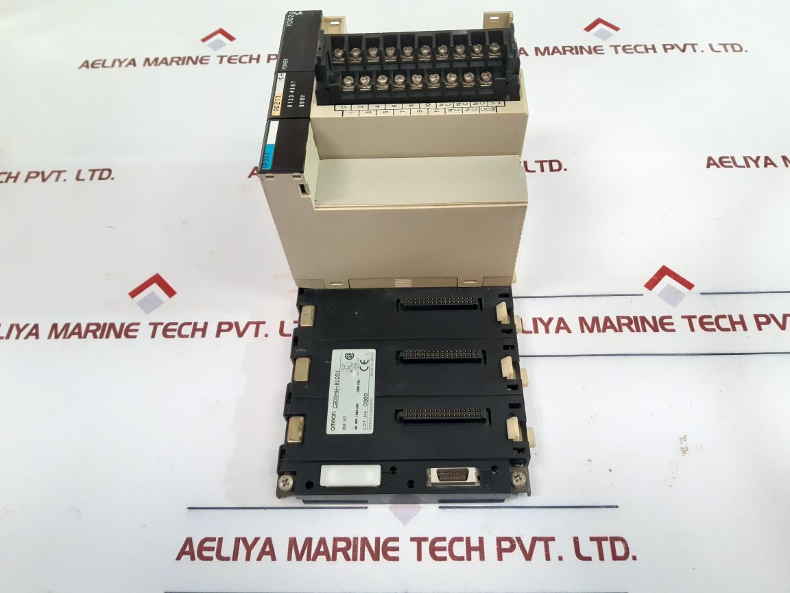 Omron Sp001,Od211,Pd024 Module With Base Unit C200Hw-bi051
