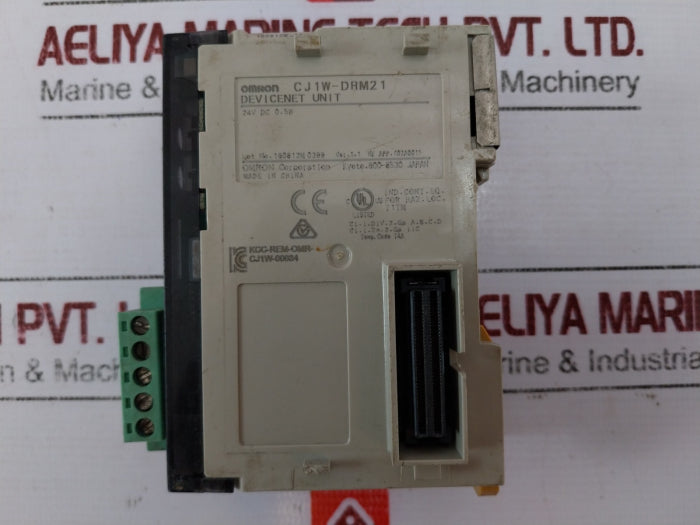 Omron Cj1W-drm21 Devicenet Unit 24V Dc 0.5W Ver 1.1