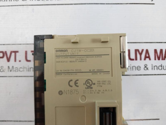 Omron Cj1W-oc201 Automation And Safety Output Unit 250V Ac