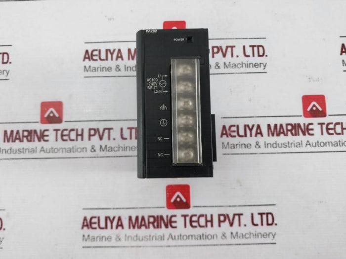 Omron Cj1W-pa202 Power Supply Module Source/Input: 100-240V Ac 50/60Hz 50Va