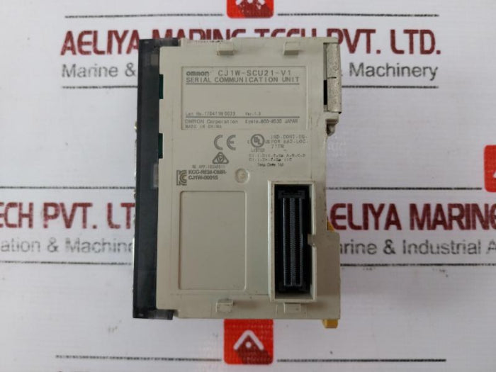 Omron Cj1W-scu21-v1 Cj-series Serial Communications Unit Class I Division 2