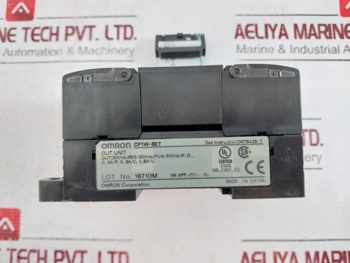 Omron Cp1W-8Et 8-point Output Controller 30V Dc 0.3A