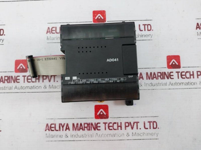 Omron Cp1W-ad041 4-point Analog Input Module, Cl.I, Div.2, Gp A,B,C,D