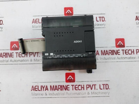 Omron Cp1W-ad041 4-point Analog Input Module, Cl.I, Div.2, Gp A,B,C,D