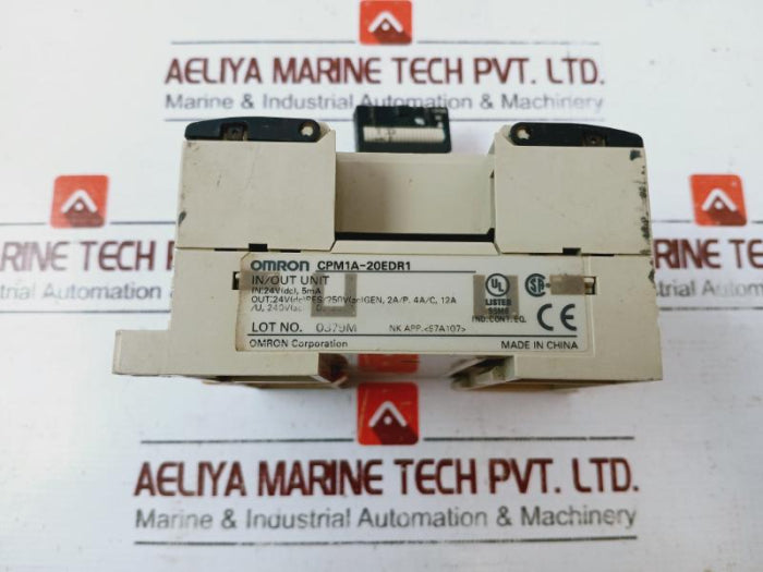 Omron Cpm1A-20Edr1 In/Out Expansion Unit 24V Dc 5Ma
