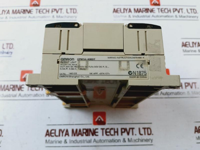 Omron Cpm1A-40Edt In/Out Expansion Unit 24V Dc 5Ma