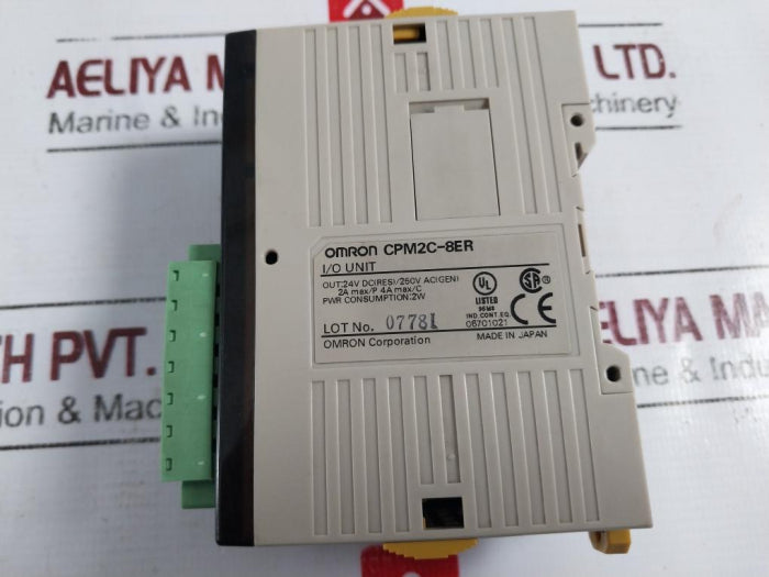 Omron Cpm2C-8Er Input/Output Unit 24Vdc/250Vac 8-point Output 2W, 06701021