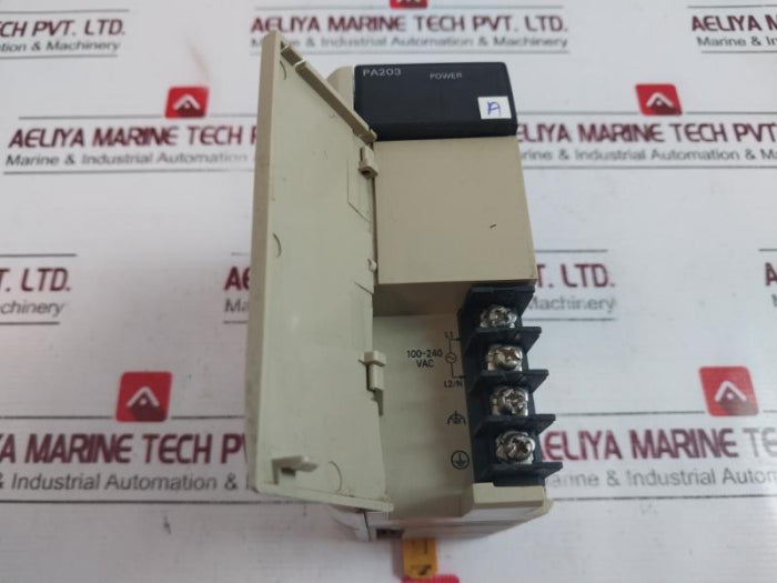 Omron Cqm1-pa203 Power Supply Unit 100-240vac 5vdc 3.6a