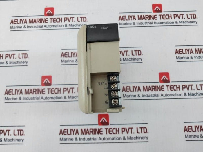Omron Cqm1-pa203 Power Supply Unit Module 100-240Vac,50/60Hz
