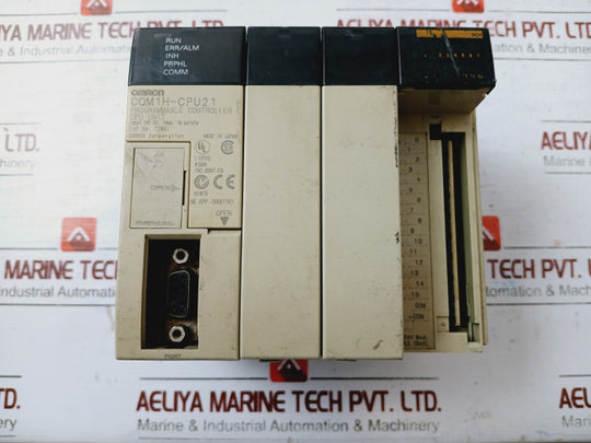 Omron Cqm1H-cpu21 Programmable Controller Cpu Unit 24V Dc 16 Points 10Ma