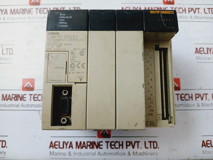 Omron Cqm1H-cpu21 Programmable Controller Cpu Unit 24V Dc 16 Points 10Ma