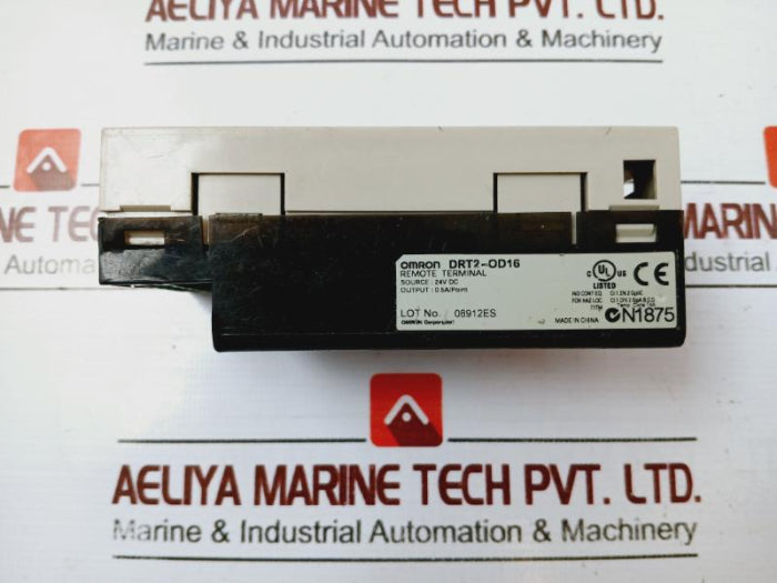 Omron Drt2-od16 Remote I/O Terminal Basic Unit 24V Dc, 0.5A/Point,T4A
