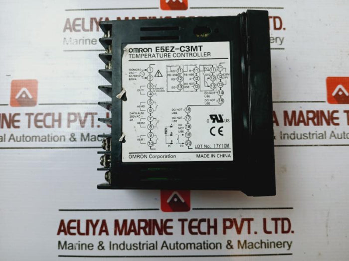 Omron E5Ez-c3Mt Digital Temperature Controller 100-240Vac 8.5A 4-20Ma