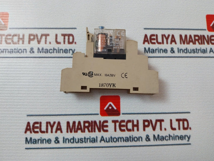 Omron G2R-1-sni Relay With Socket Base 10A 250Vac