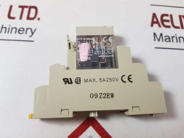 Omron G2R-2-sni(S) Relay With Socket 5A 250V
