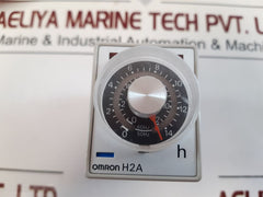 Lot of 2X Omron h2a timer 110 vac